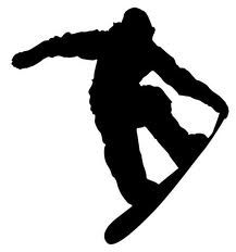 snowboarders clipart