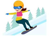 Snowboarding clipart. Search results for snowboard