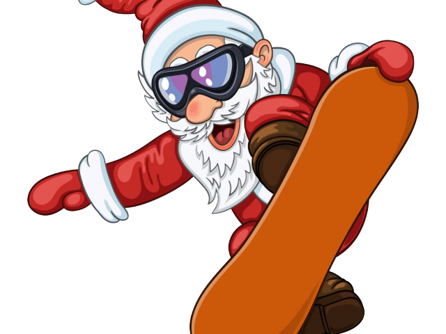 snowboarding clipart animated