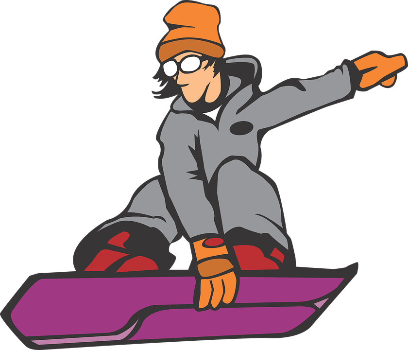 Snowboarding clipart animated winter holiday. Cartoon pictures shop of