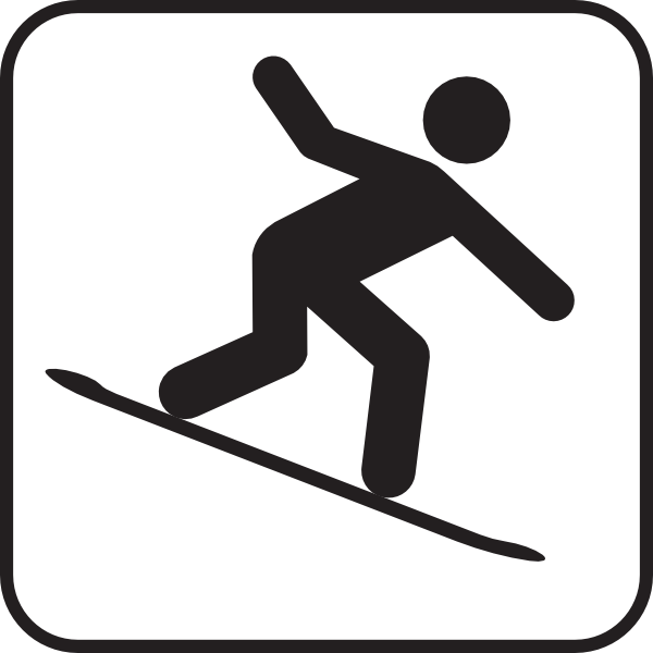 snowboarding clipart clip art