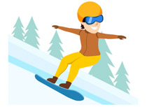 Search results for snowboard. Snowboarding clipart man