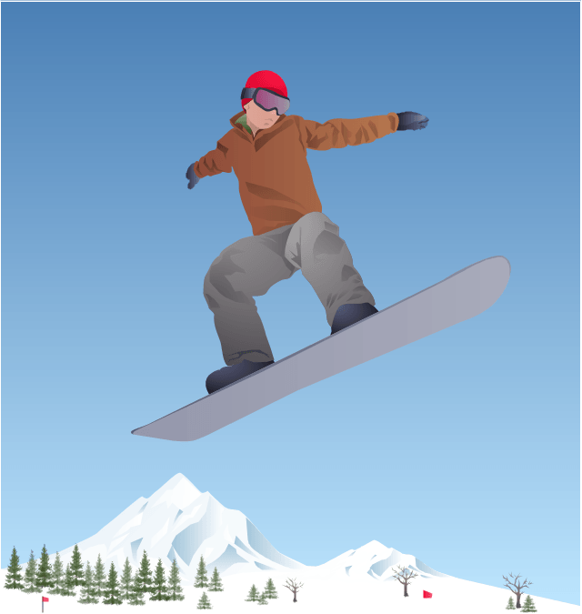 Snowboarding clipart man. Free cliparts download clip