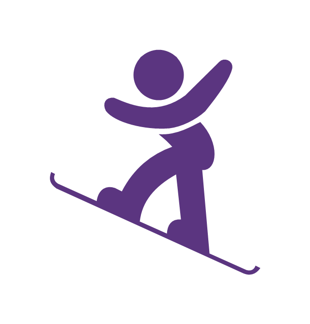 snowboarding clipart olympic event