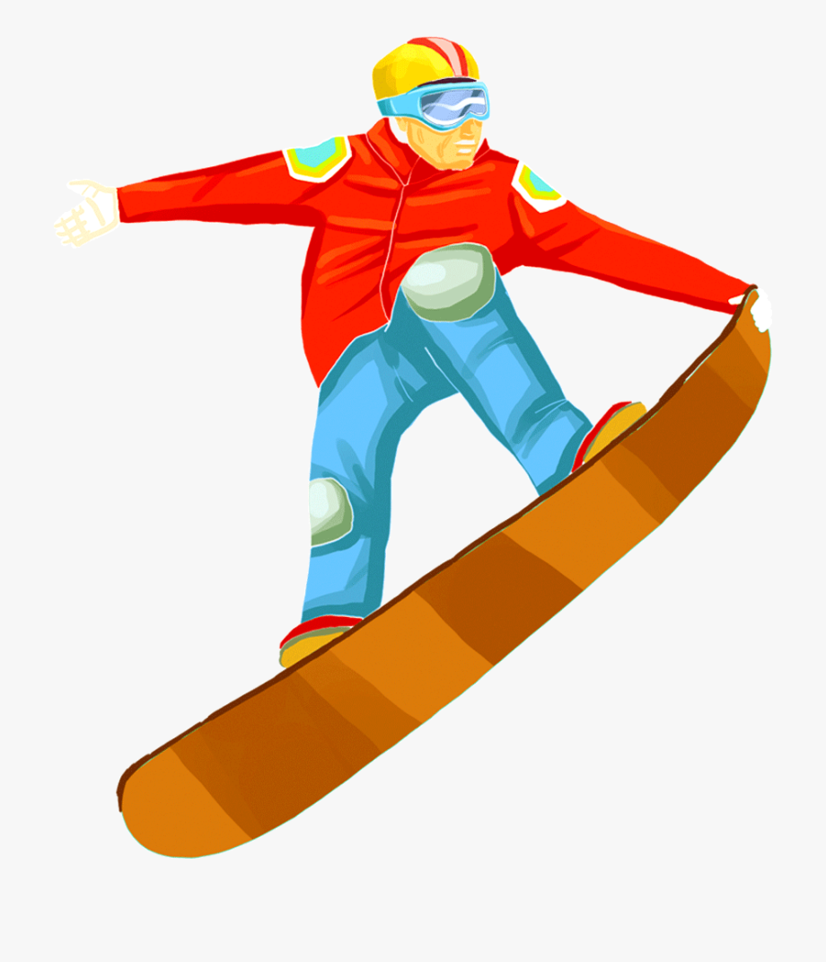 snowboarding clipart ski snowboard