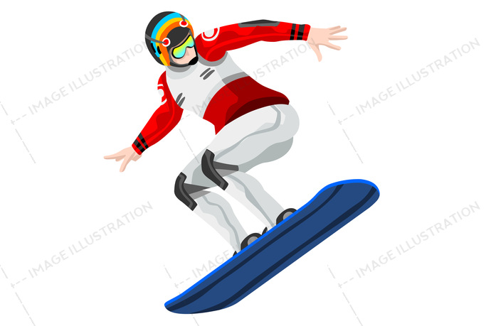 Snowboard jump sports . Snowboarding clipart winter olympic athlete