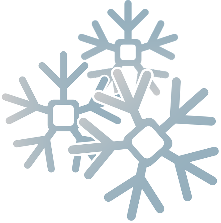 Animated shop of library. Snowflake clipart easy