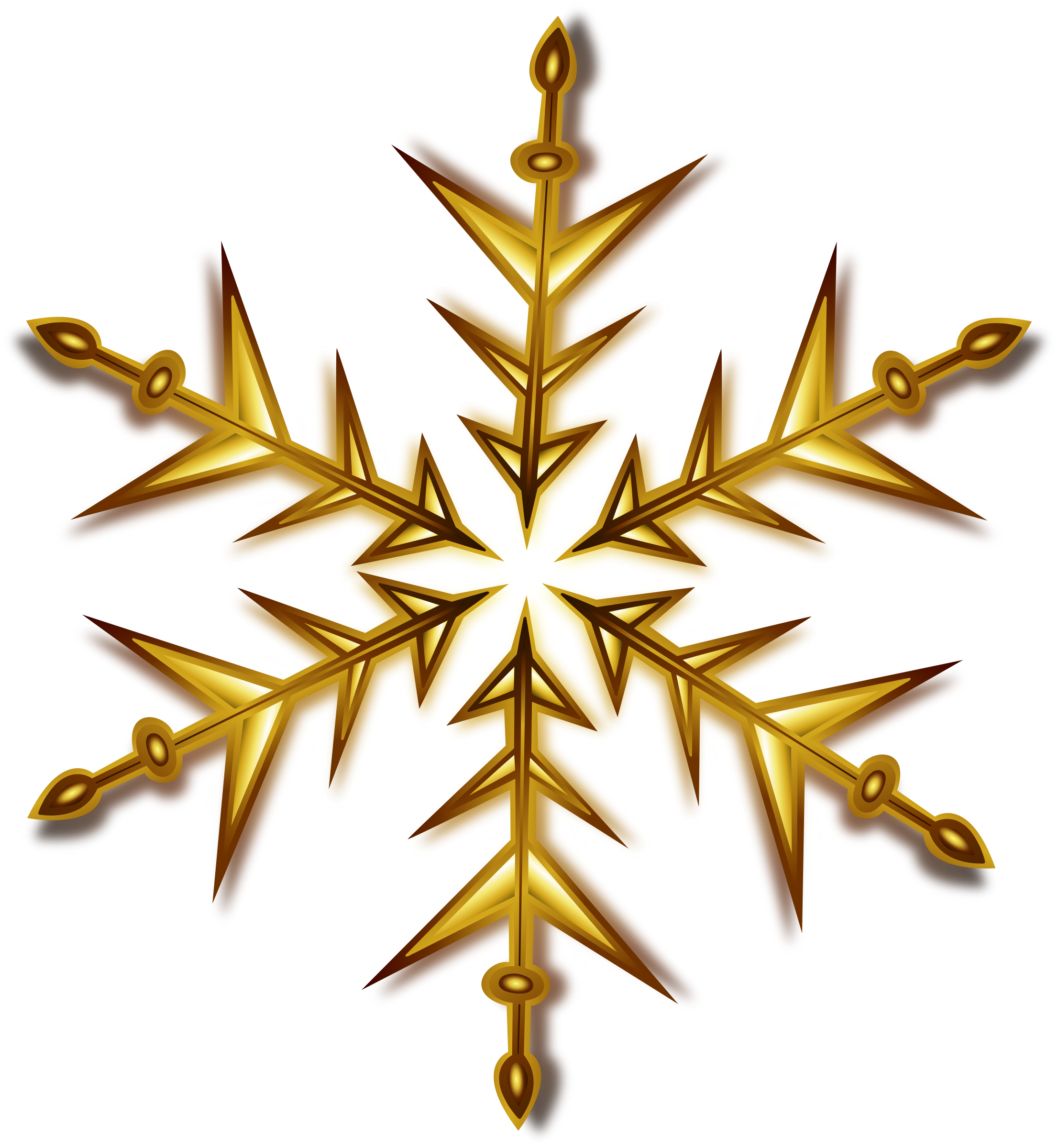 snowflake clipart glitter