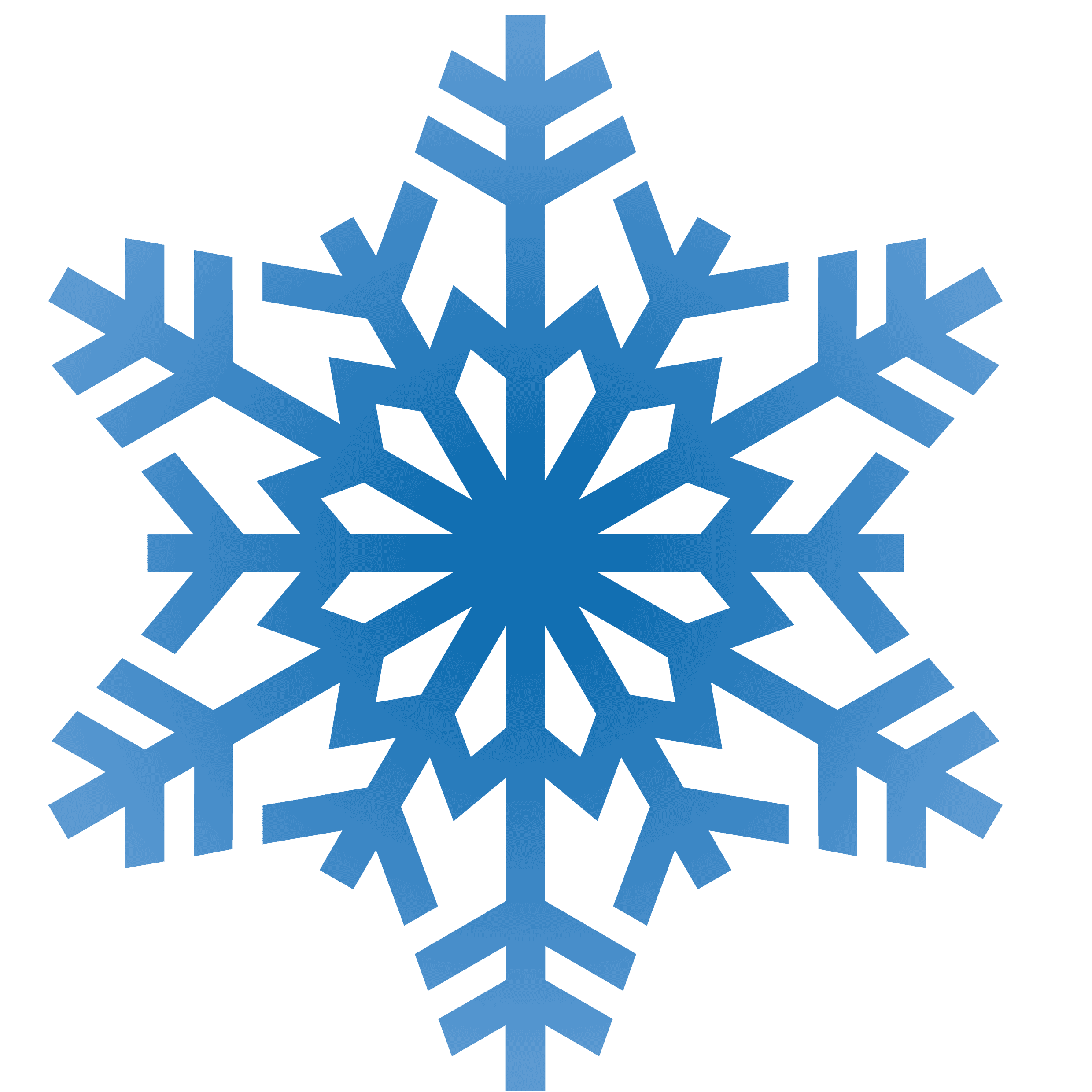 snowflake clipart group
