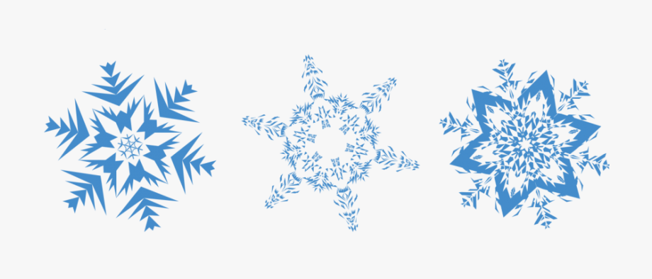snowflake clipart line