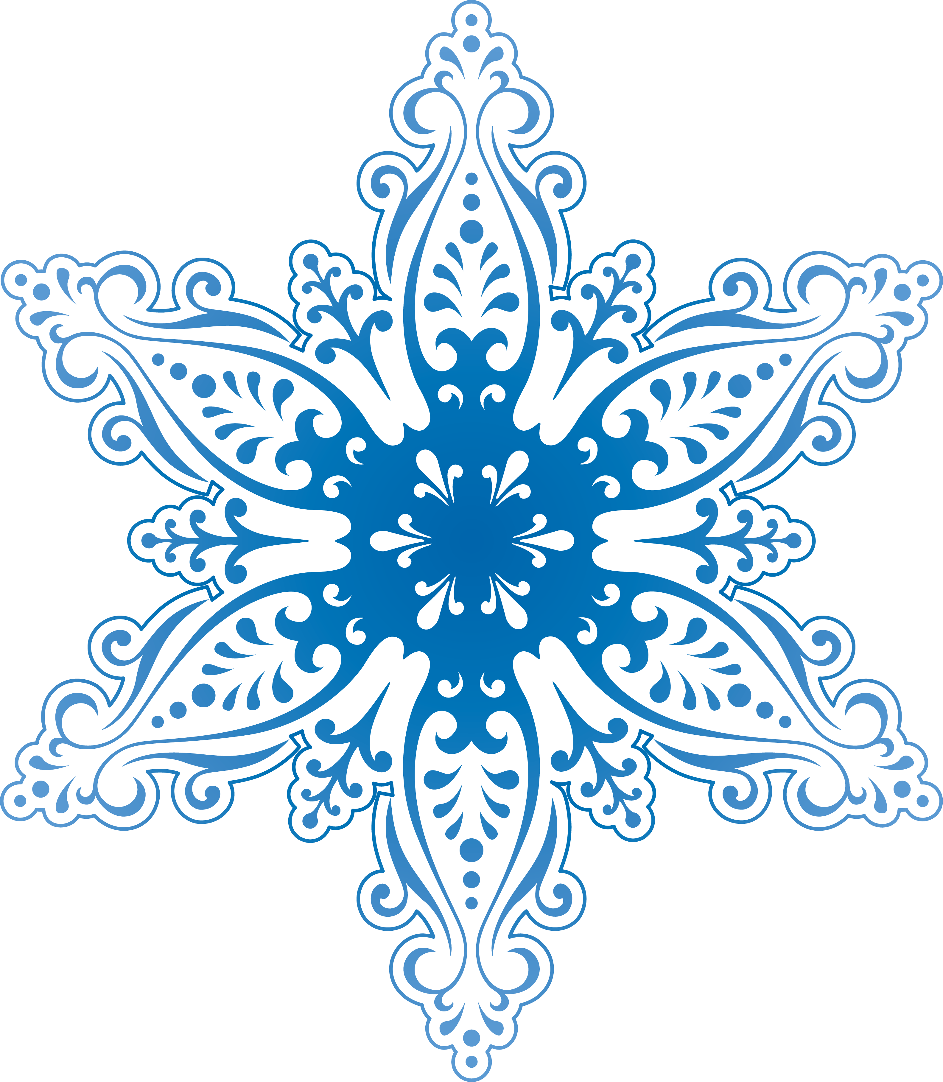 Snowflakes transparent png pictures. Snowflake clipart single