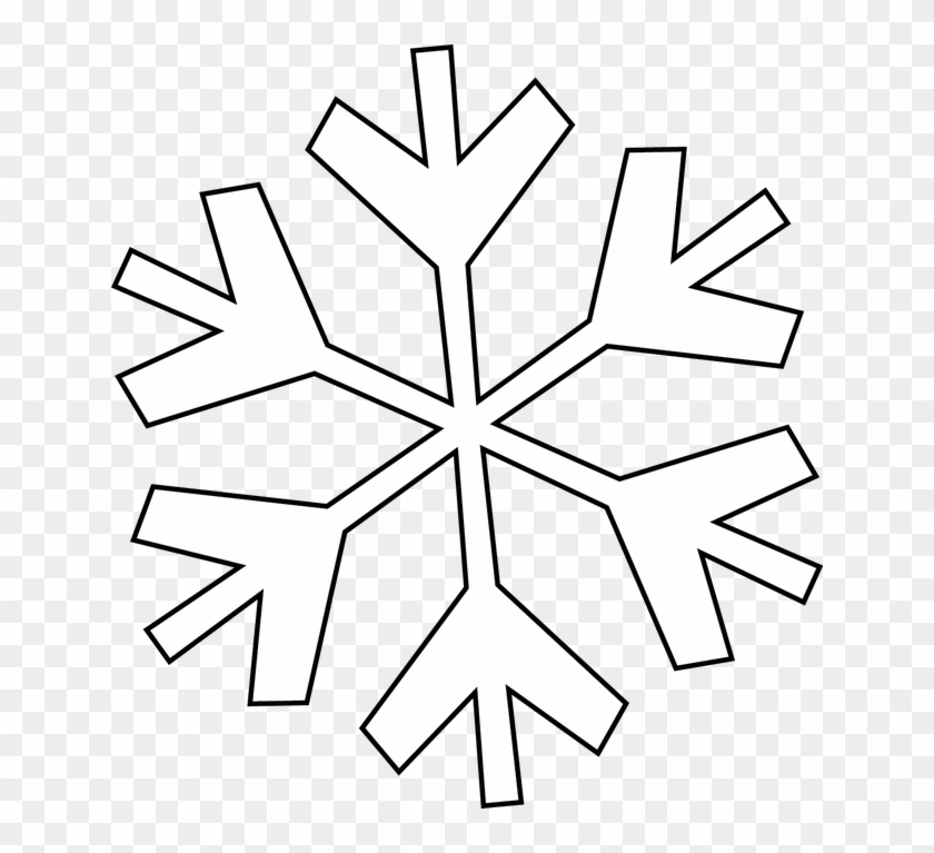 snowflake clipart solid