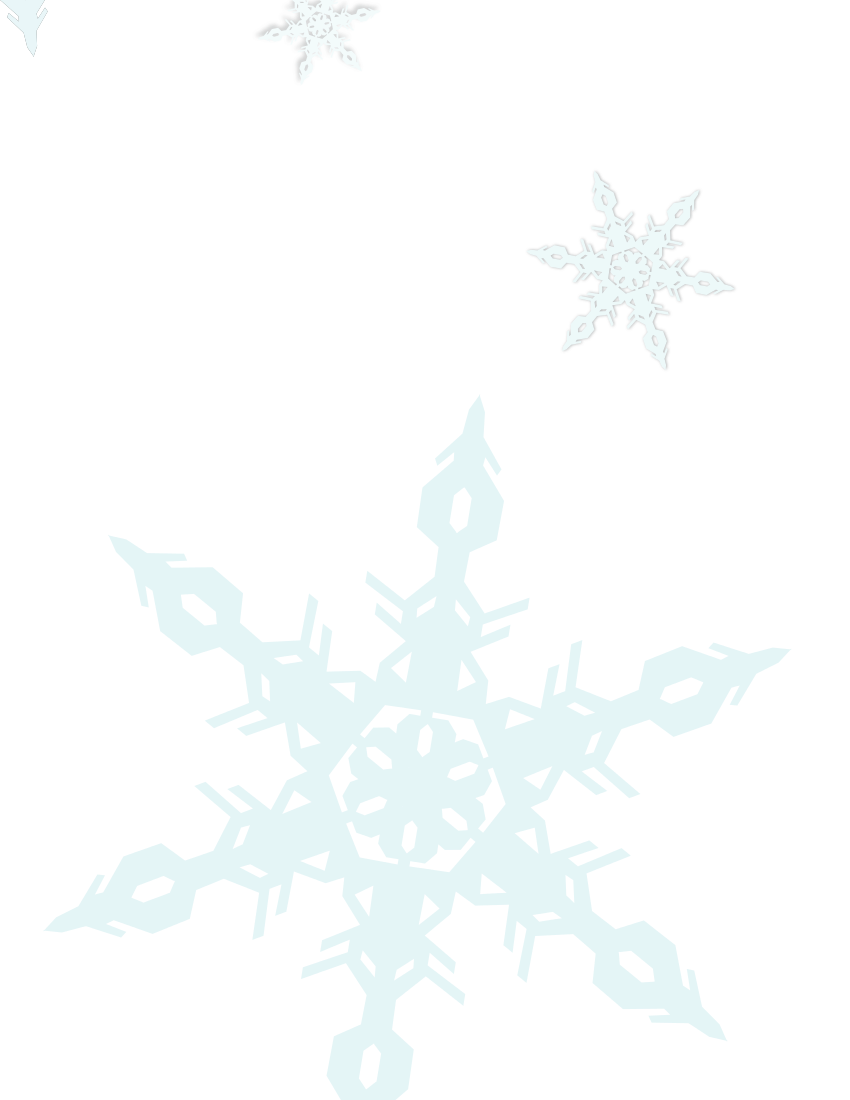 snowflake clipart translucent