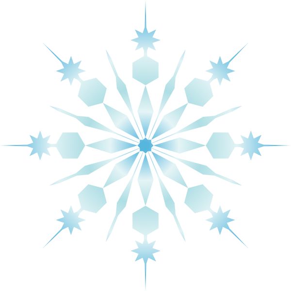 snowflake clipart winter wonderland