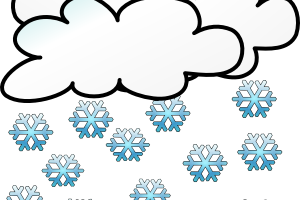 snowing clipart