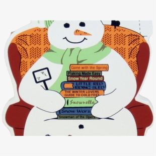 snowman clipart book