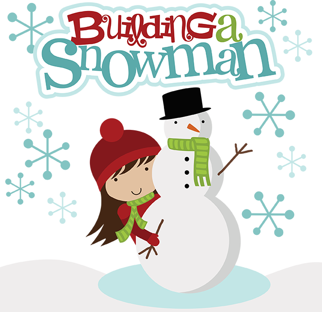 snowman clipart building