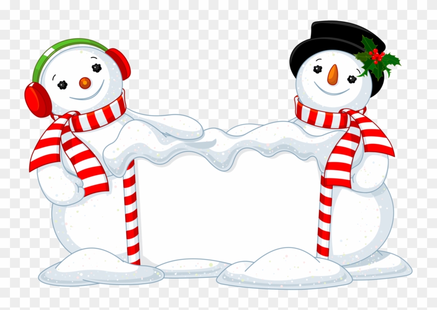 snowman clipart decoration