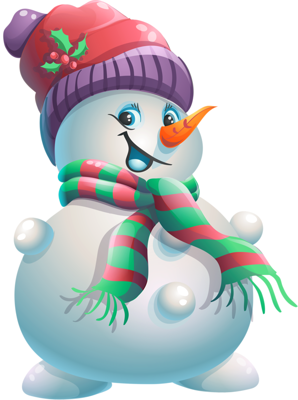 snowman clipart ornament