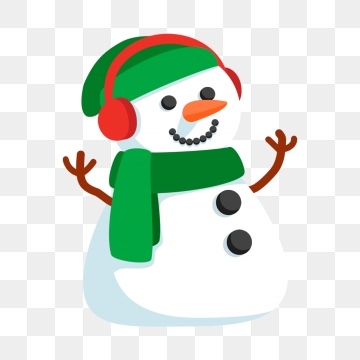 snowman clipart person