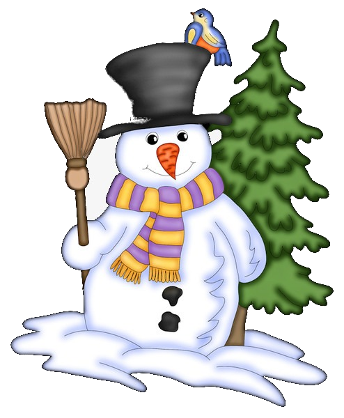 snowman clipart winter