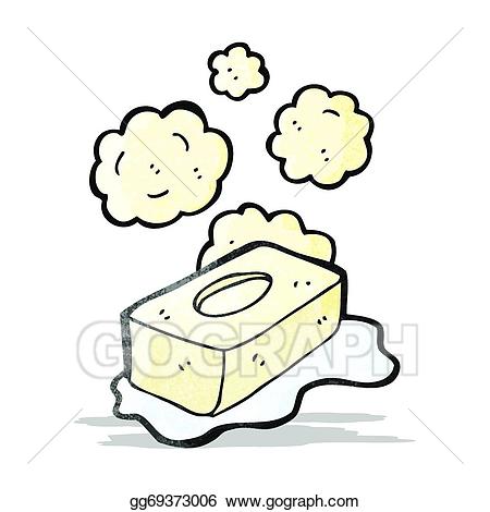 Soap clipart cartoon. Vector stock bar of