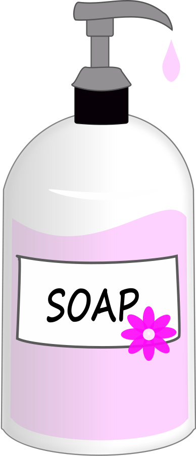 soap clipart happy