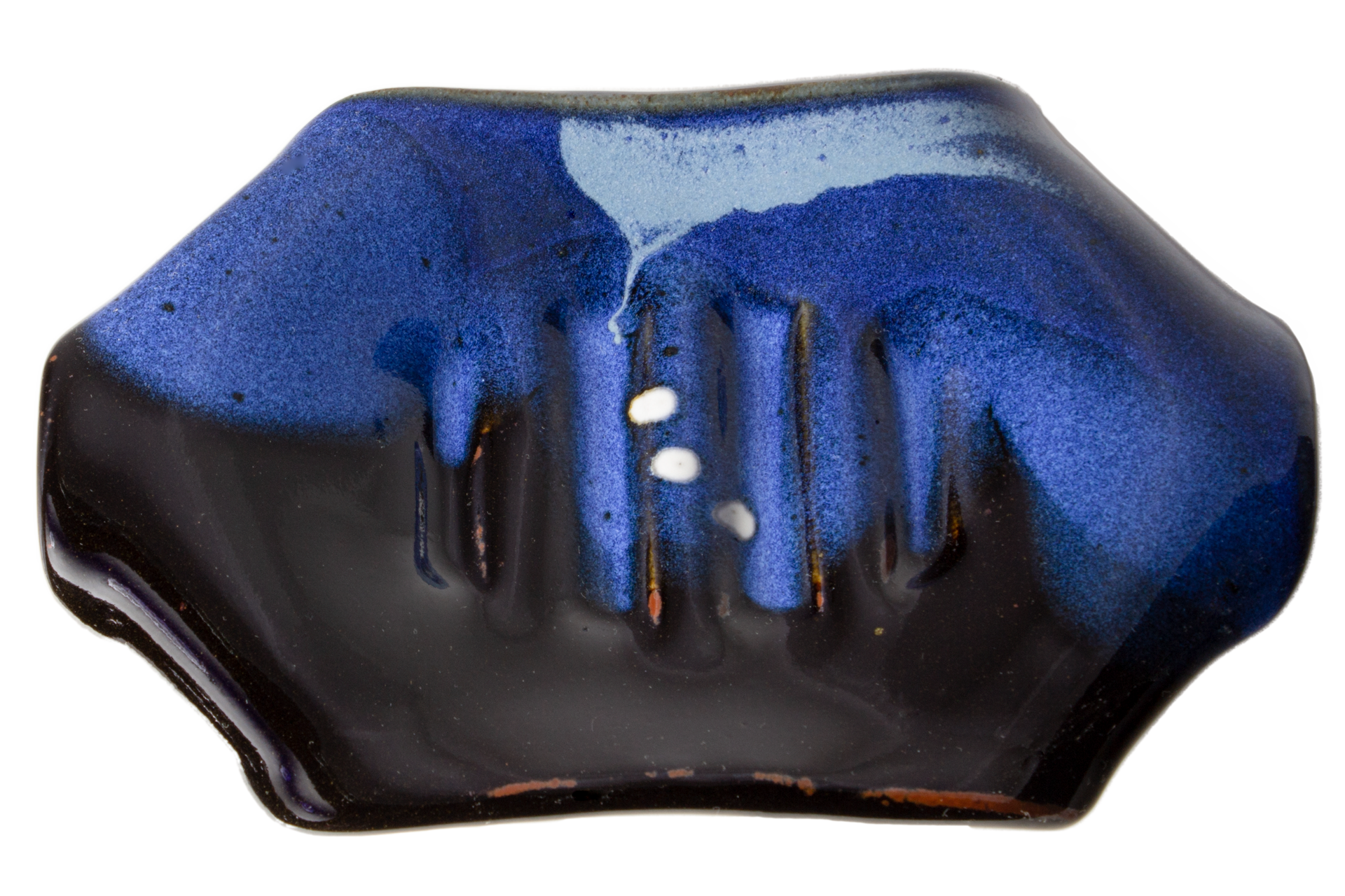 Handmade pottery prairie fire. Soap clipart soap dish