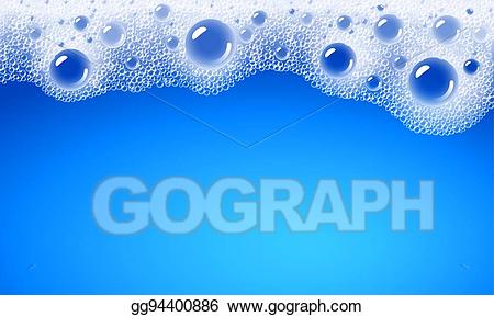 Vector overlying on the. Soap clipart soap foam