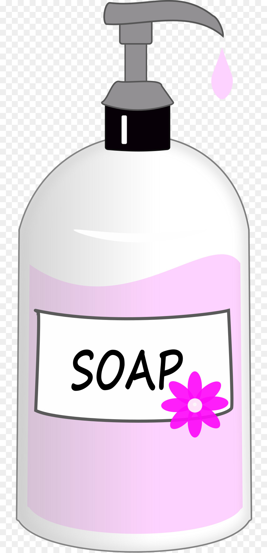 Soap clipart soap pump. Water bottle drawing png
