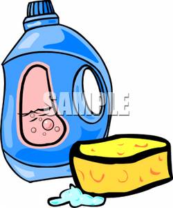 Soap clipart soap sponge. Clip art image a