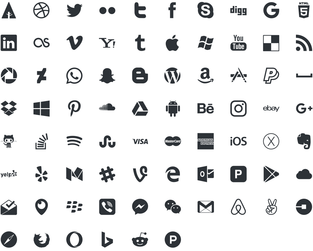 Download free icons picons. Social media icon png