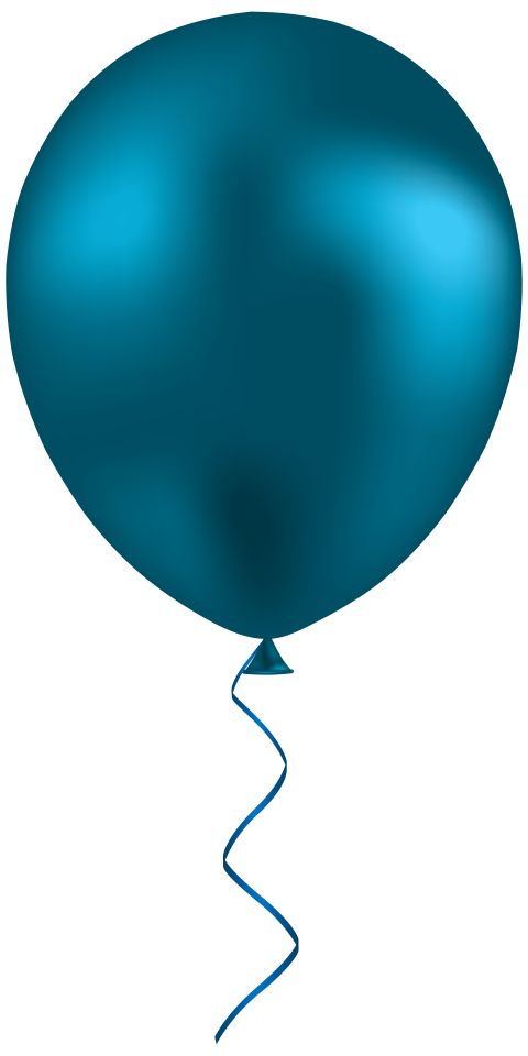 Balloon png free images. Sock clipart blue dress