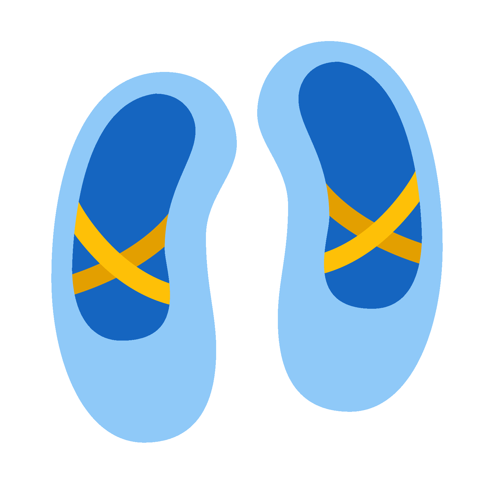 sock clipart blue slipper