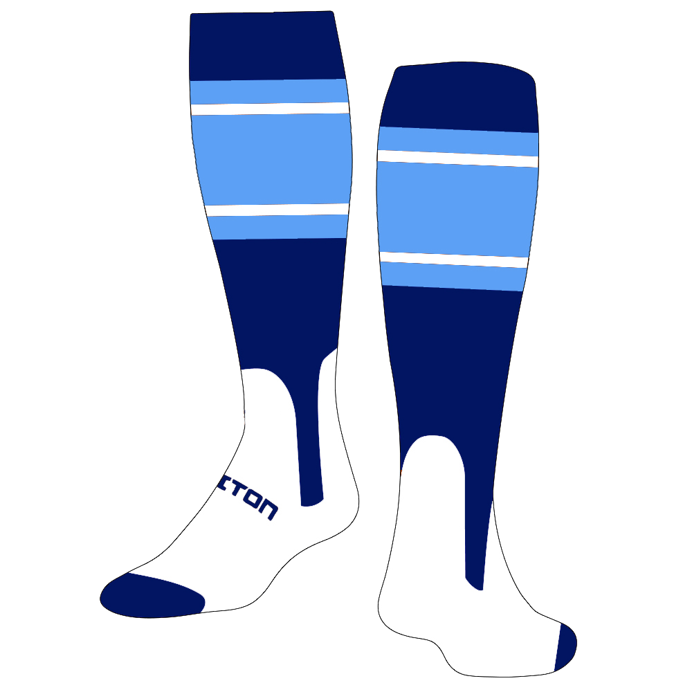 sock clipart blue socks