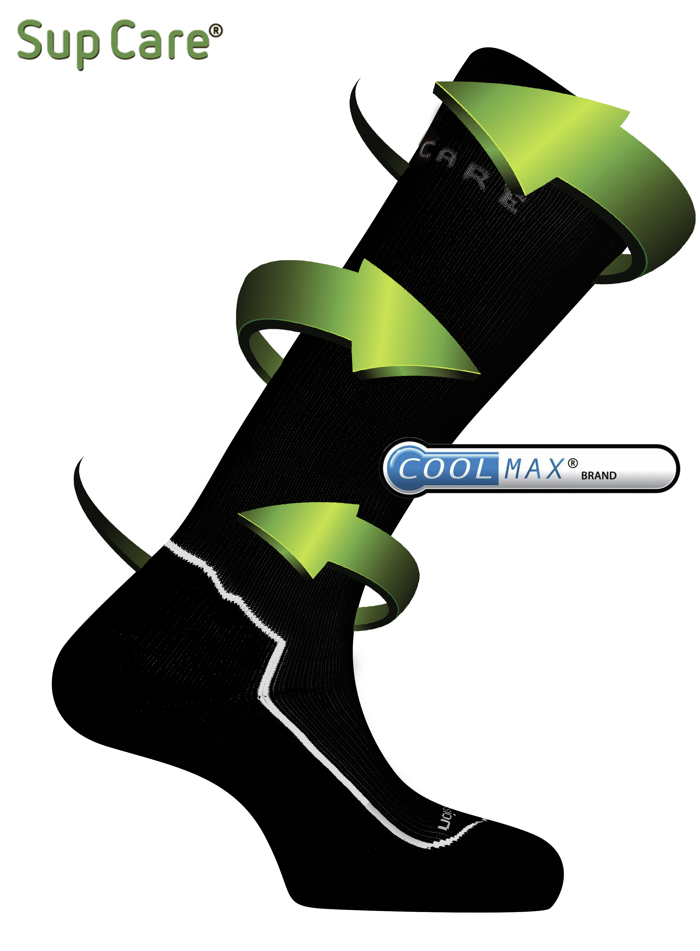 Sock clipart hosiery. Supcare cool max sports