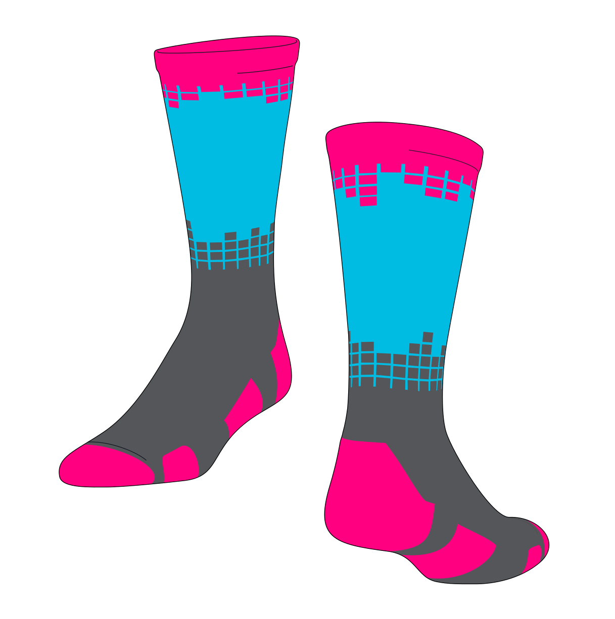 Sock knitted sock