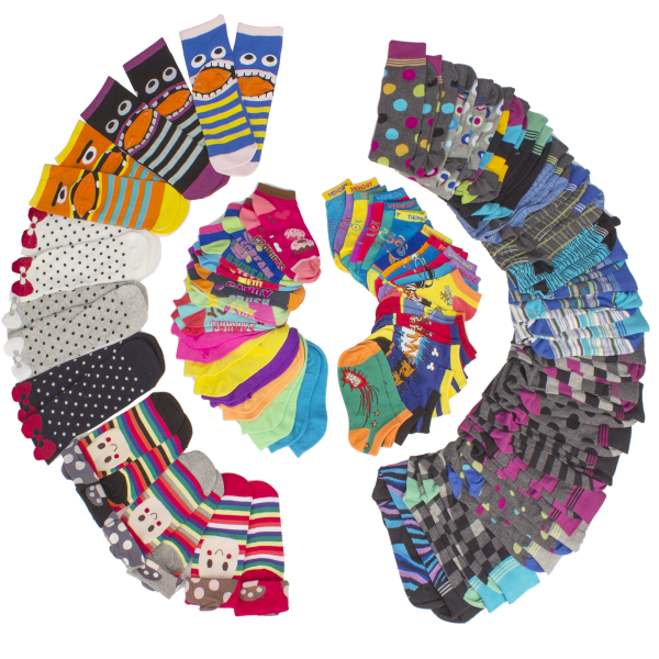 sock clipart mismatched clothing