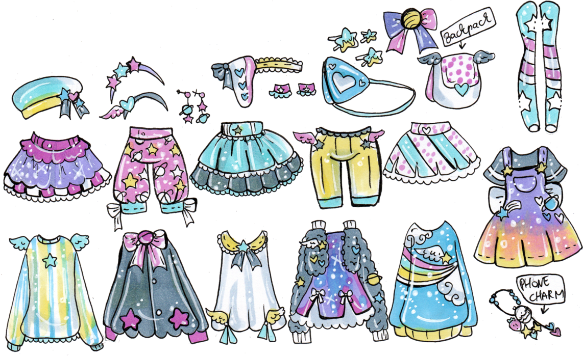 sock clipart mix and match