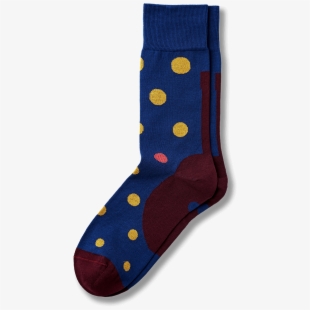 Sock clipart polka dot sock. Socks free cliparts 