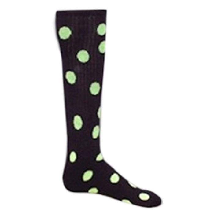 sock clipart polka dot sock