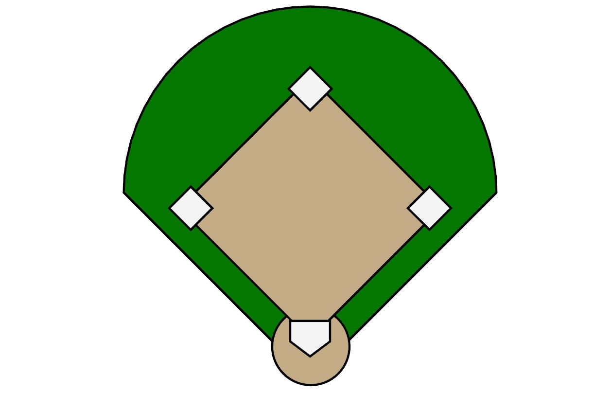 softball clipart base