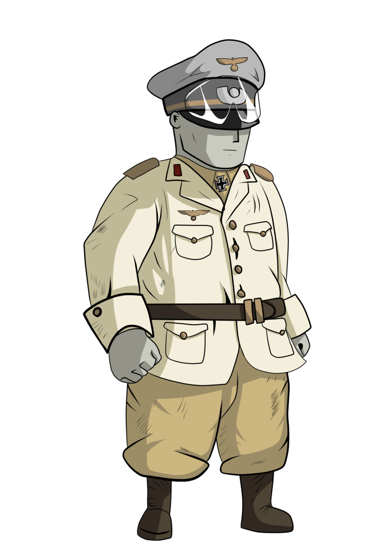 Soldiers clipart army general. Fieldmarshal erwin rommel of