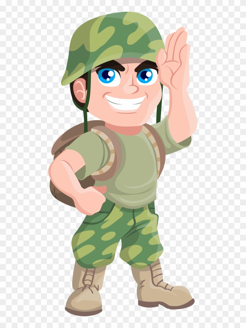 soldiers clipart comic