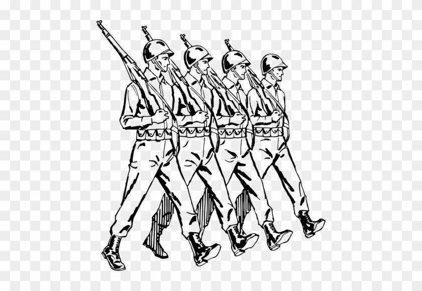 soldiers clipart drawing