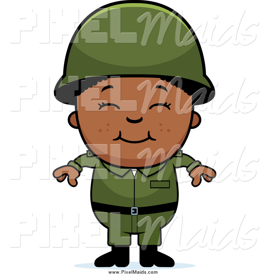 soldiers clipart happy