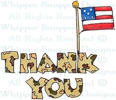 soldiers clipart thank you