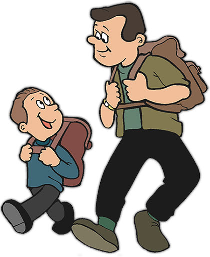 Dad clipart similar.  father and son
