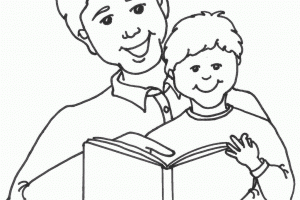 son clipart black and white
