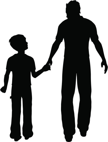 son clipart father and son